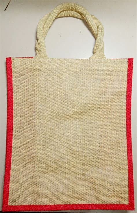 Brown Loop Handle Plain Jute Bag At 60 Piece In Mumbai ID 20737622797