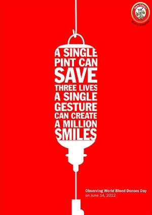 "Bloody" powerful blood donation quotes and slogans that work