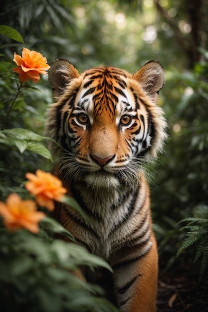 Premium AI Image | Tiger in jungle