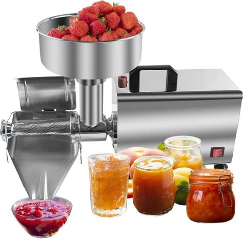 Electric Tomato Strainer Machine 110V Stainless Steel Food Milling