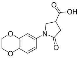 Dihydro Benzodioxin Yl Oxopyrrolidine Carboxylic Acid