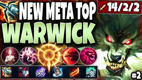 1 R 1 💀 New Lol Meta Warwick Season 11 02 🔥 Top Ww Build Runes