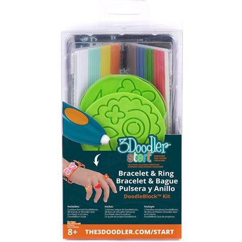 3doodler Start Doodleblock Kit Jewelry Set 3dsdbkjw Bandh Photo