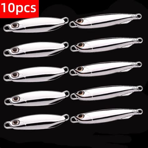 Pcs Plating Duo Metal Jig Lure G G G G G G G G Jigging