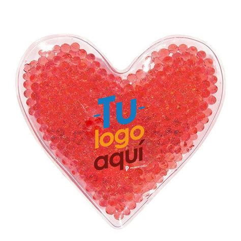 Compresa Gel Corazón personalizable Promostore ec