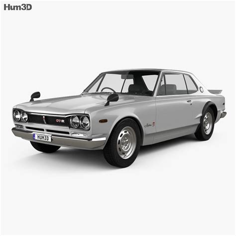 Nissan Skyline (C10) GT-R Coupe 2000 3D model - Vehicles on Hum3D