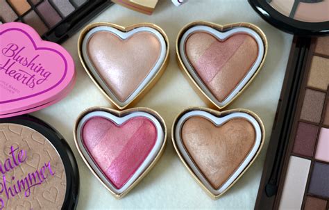 Makeup Revolution Heart Blush Review Makeup Vidalondon