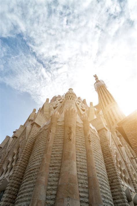 Chiesa Di Sagrada Familia A Barcellona Da Gaudi Sptember Della