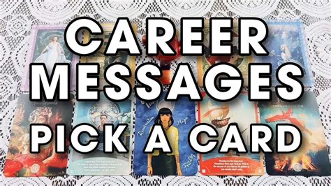 Pick A Card Career Messages Youtube