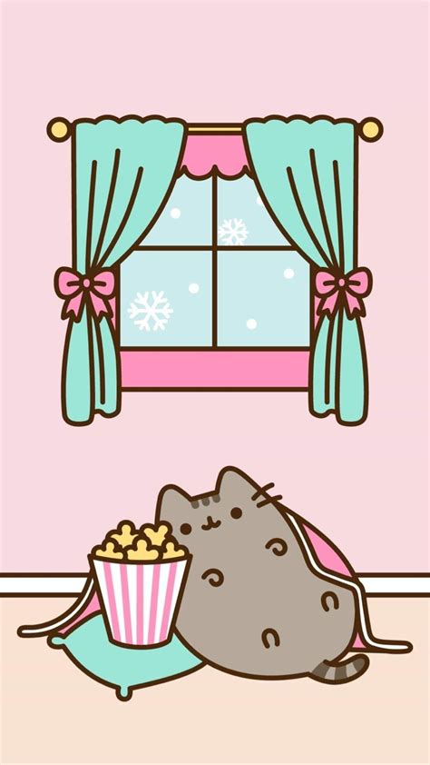 Cute Christmas Pusheen Wallpapers Wallpaper Cave