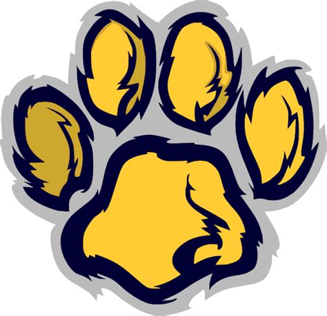 Wheeler Wildcat Paw Clip Art at Clker.com - vector clip art online ...