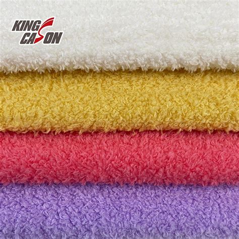 Kingcason Different Type Custom Color Sherpa Fleece Fabric China Tie