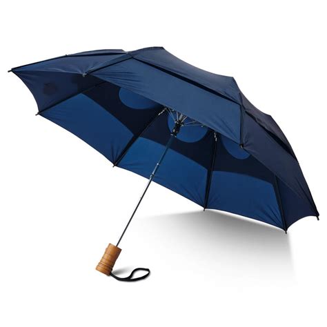 The Superior Windproof Compact Umbrella Hammacher Schlemmer