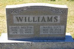 James Melton Williams M Morial Find A Grave