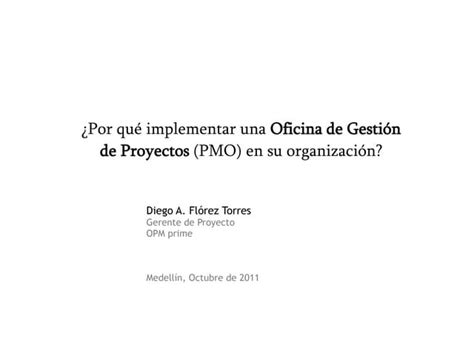 ¿por Qué Implementar Una Oficina De Gestión De Proyectos Pmo En Su