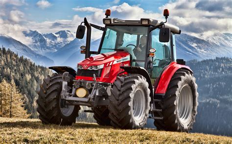 Download Wallpapers Massey Ferguson 5450 Wheeled Tractor 2013