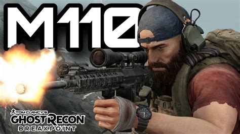 The New M110 Rifle Is A Monster Ghost Recon Breakpoint Pvp Youtube