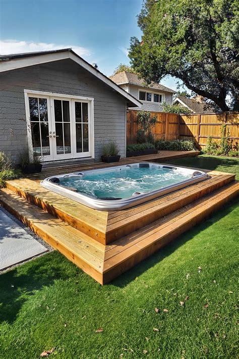 Benefits Of Using Tuffblock In Hot Tub Deck Hot Tub Patio