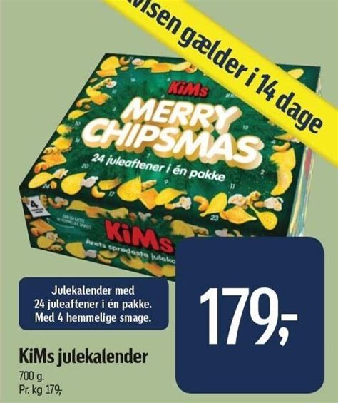 Kims Julekalender Tilbud Hos F Tex