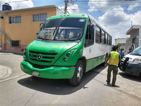 Chofer De Transporte P Blico Arrolla A Una Persona En Jes S Mar A El