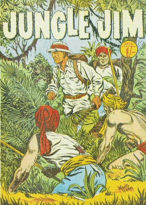 Jungle Jim 16 Issue Jungle Jims Jungle Comic Book Cover