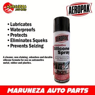 Aeropak Automotive Silicone Spray Ml Shopee Philippines