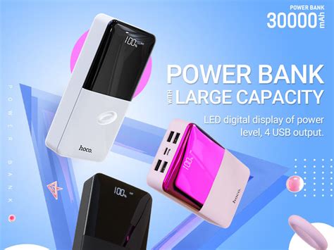 Hoco J42B High Power Mobile Power Bank Power Banks HOCO The