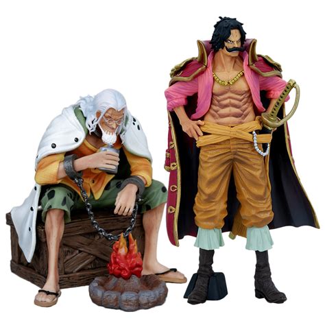 One Piece Action Figure Silvers Rayleigh Gol D Roger Japan Anime