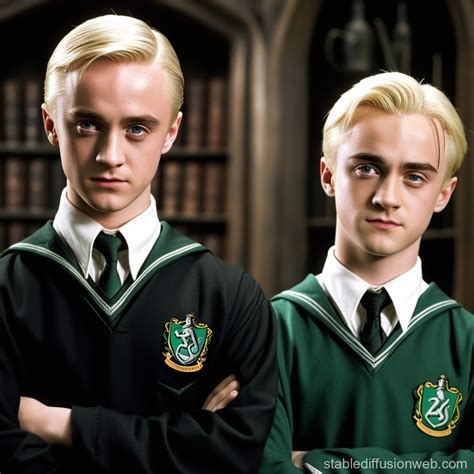 Draco Malfoy And Harry Potter Kissing Prompts Stable Diffusion Online