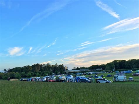 Camping in the Cotswolds: Far Peak Campsite - Smudged Postcard