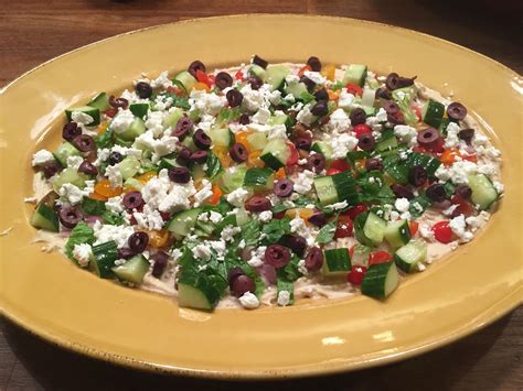 Mediterranean Layer Dip Dr Rania Dempsey