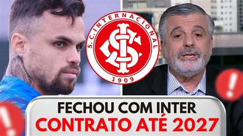 Urgente Primeiro ReforÇo De 2024 Anunciado Pode Comemorar NotÍcias Do Inter Hoje Youtube