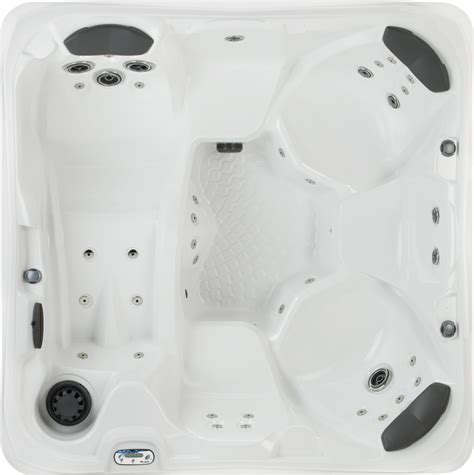 Lifesmart Estrella 6 Person 42 Jet 230V Acrylic Hot Tub With Lounge Seating OutletSpas