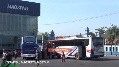 Ramai Penumpang Bus Terminal Maospati Magetan Youtube