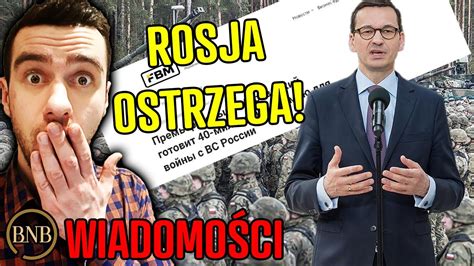 Morawiecki szykuje ARMIĘ Rosja OSTRZEGA Ciekawy