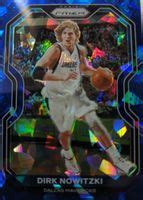 Dirk Nowitzki Prizm Blue Ice Raw Price Guide Sports