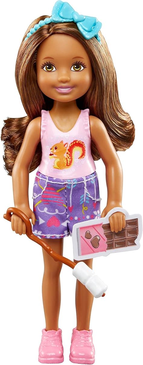 Amazon Co Jp Barbie Sisters Camping Fun Tamika Doll Smore Fun Toys