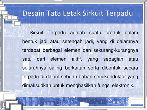 Detail Desain Tata Letak Sirkuit Terpadu Koleksi Nomer 7