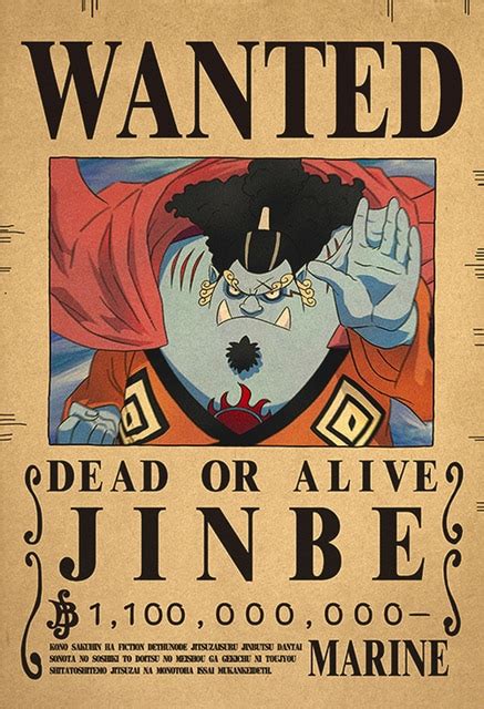 One Piece Wanted Posters 2022