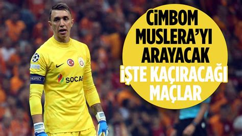 Galatasarayda sakatlanan kaleci Musleranın kaçıracağı maçlar belli