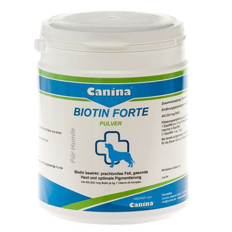 Canina Biotin Forte Pulver günstig kaufen