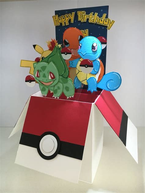 Pokemon birthday card | Pokemon birthday card, Pokemon birthday, Birthday cards