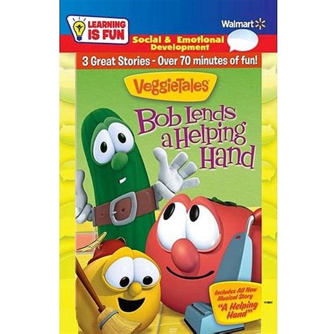 Veggietales Bob Lends A Helping Hand Learning Is Fun Packaging Walmart Exclusive