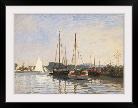 The Twillery Co Sailing Boats At Argenteuil 1872 1873 Musee D By