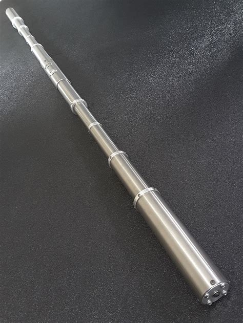 V3 Titanium Telescopic Bo Staff Springloaded Escrima Etsy Ninja