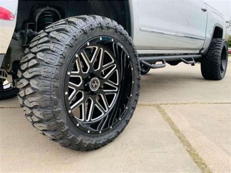 2018 GMC Sierra 1500 With 24x12 44 Hardcore Offroad Hc18 And 375 40R24