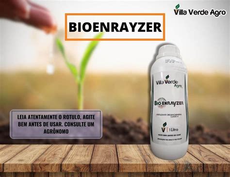 Bioenrayzer Fertilizante Organomineral Classe A L Villa Verde Agro