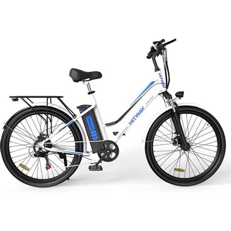 HITWAY Vélo électrique E Bike Pneu 26 Moteur 250W Shimano 7