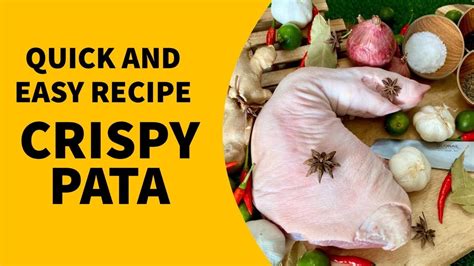 HOW TO COOK CRISPY PATA QUICK AND EASY RECIPE CRISPY PATA PANLASANG