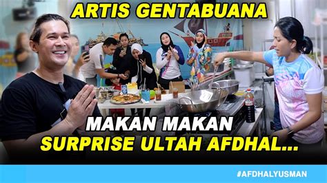 Surprise Bikin Ketewa Ulang Tahun Afdhal Bersama Artis Gentabuana I